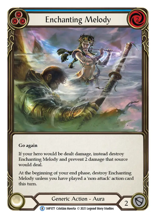 Enchanting Melody (Blue) [1HP377] (History Pack 1) - Flesh And Blood Single
