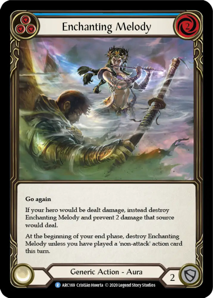 Enchanting Melody (Blue) [Arcane Rising Unlimited] Unlimited Normal - Flesh And Blood Single