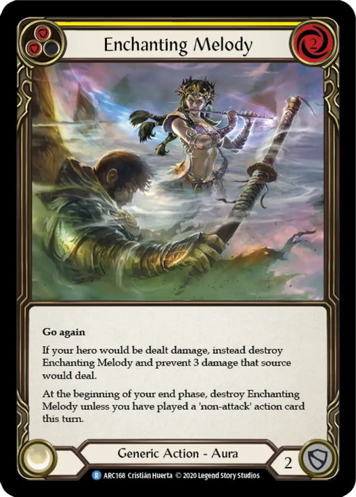 Enchanting Melody (Yellow) [Arcane Rising Unlimited] Unlimited Normal - Flesh And Blood Single