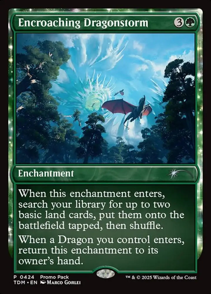 Encroaching Dragonstorm (424) [Tarkir: Dragonstorm]