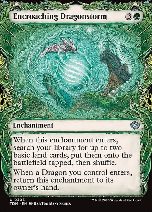 Encroaching Dragonstorm (305) [Tarkir: Dragonstorm]