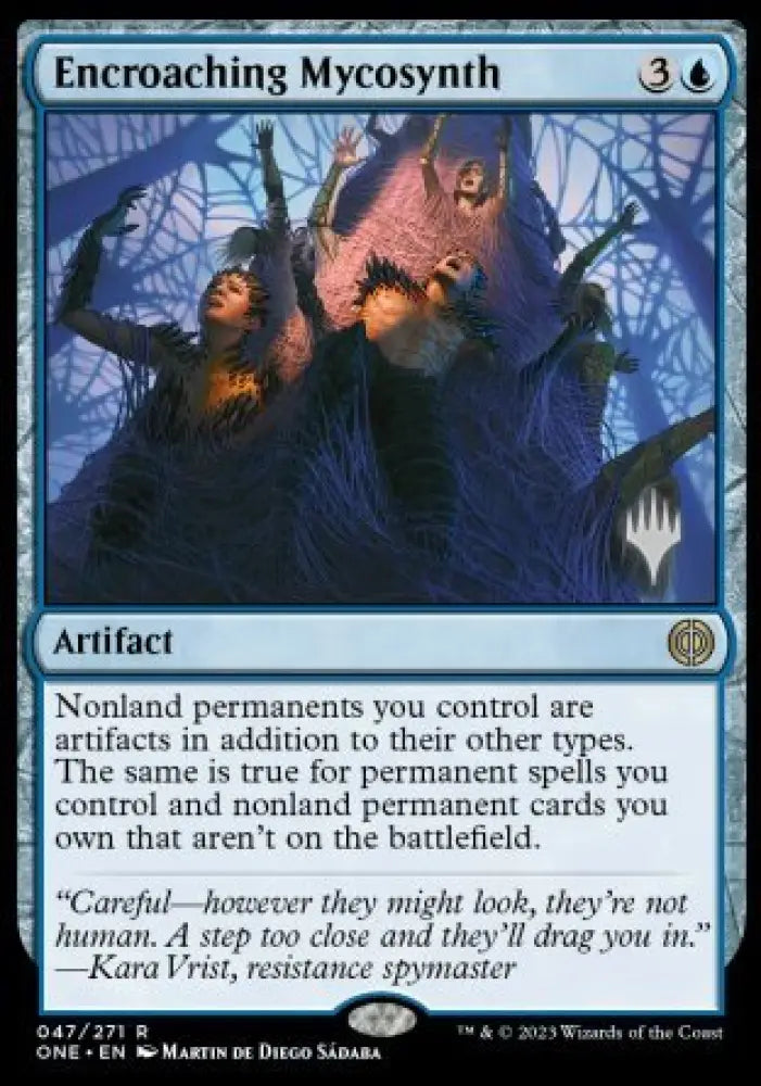 Encroaching Mycosynth (Promo Pack) [Phyrexia: All Will Be One Promos] - MTG Single