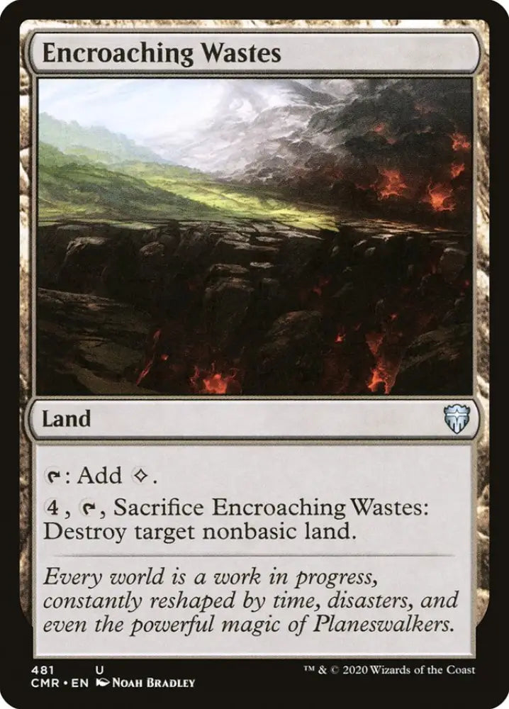 Encroaching Wastes [Commander Legends] - MTG Single