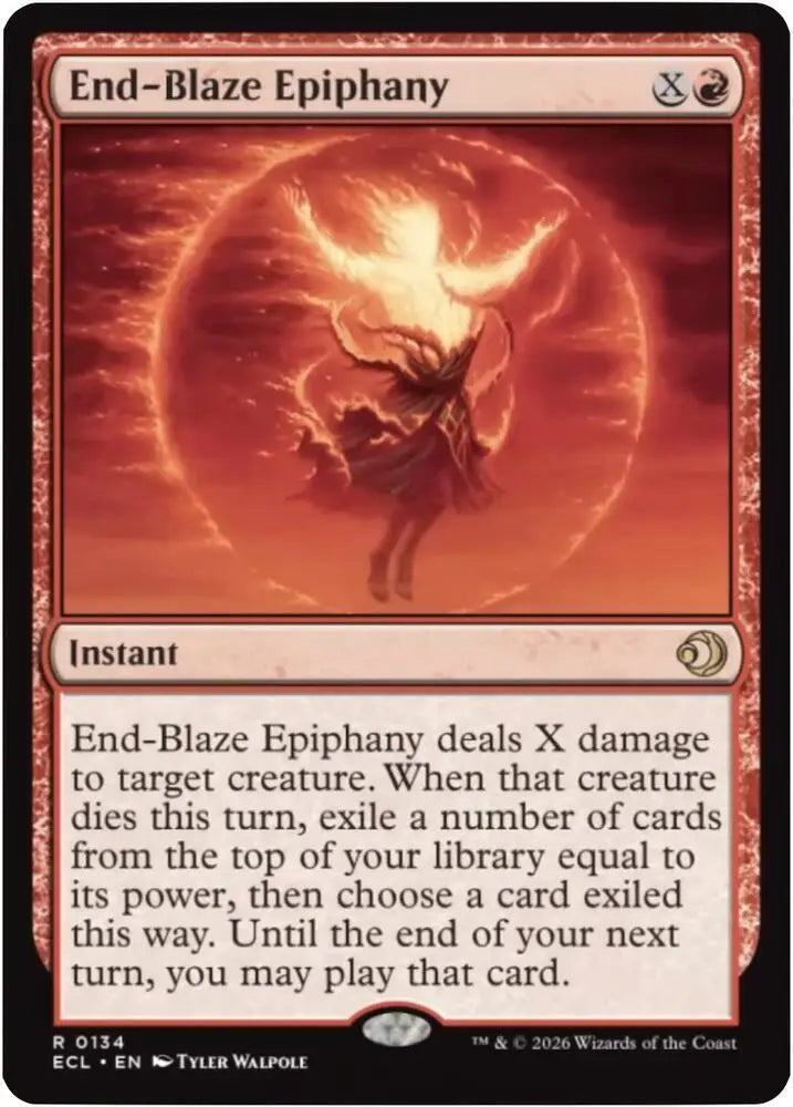 End-Blaze Epiphany (134) [Lorwyn Eclipsed]