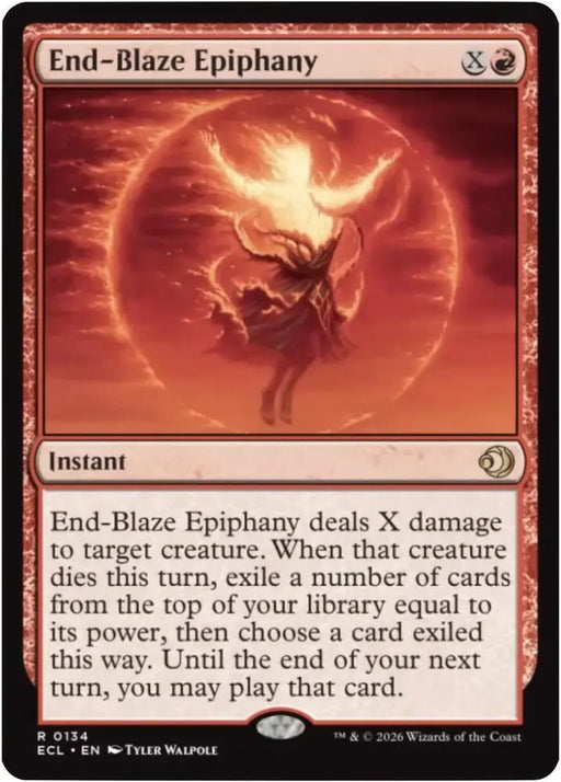 End-Blaze Epiphany (134) [Lorwyn Eclipsed]