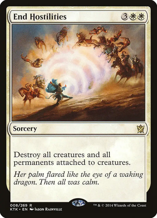 End Hostilities [Khans of Tarkir] - MTG Single