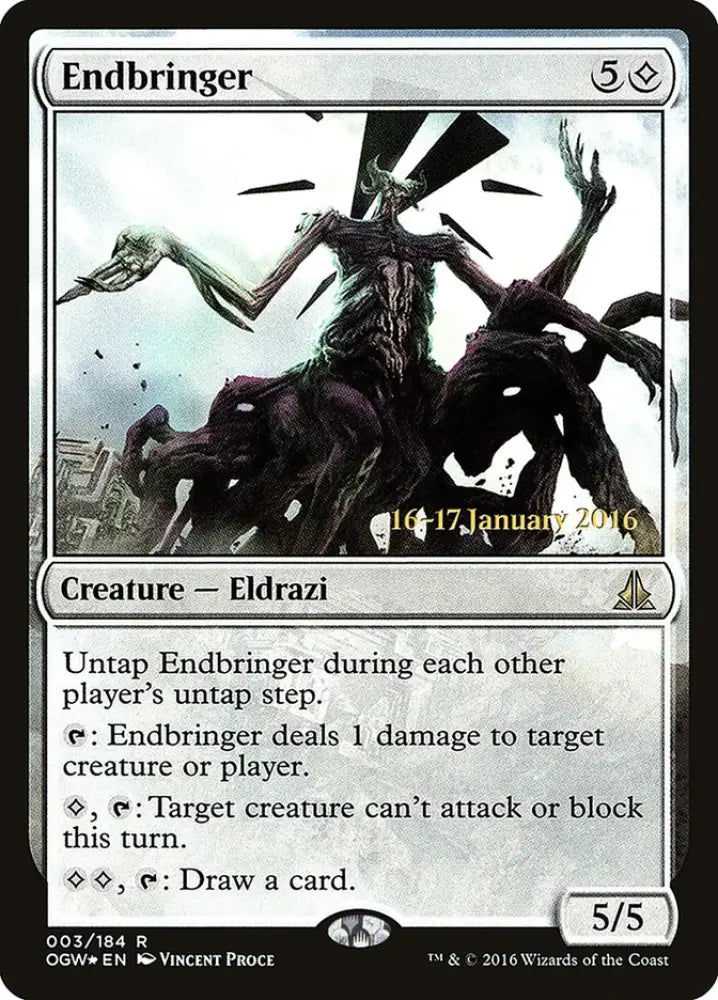 Endbringer [Oath of the Gatewatch Prerelease Promos] - MTG Single