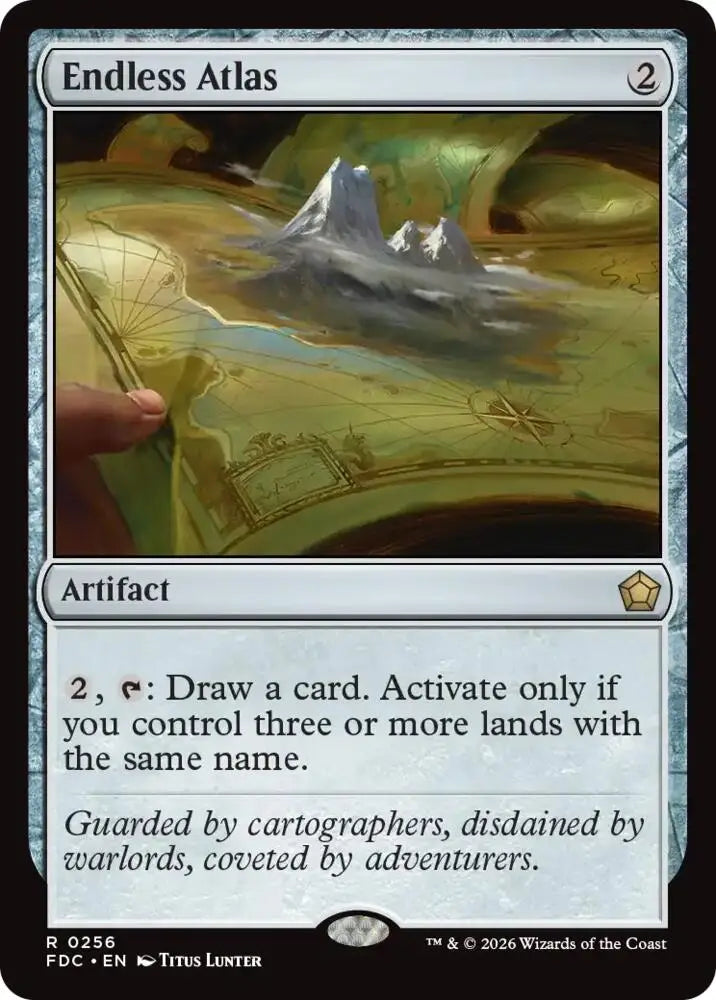Endless Atlas (256) [Foundations Commander]