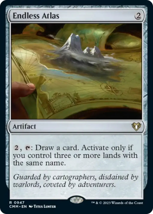 Endless Atlas [Commander Masters] - MTG Single