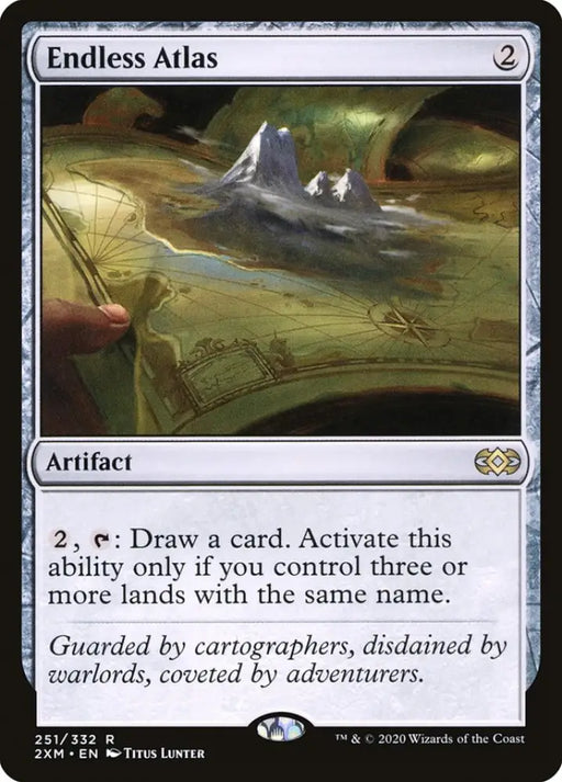 Endless Atlas [Double Masters] - MTG Single
