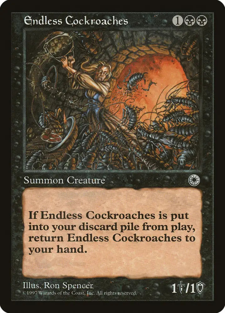 Endless Cockroaches [Portal] - MTG Single