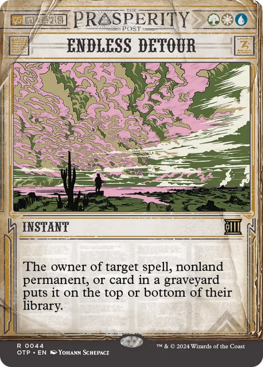 Endless Detour [Outlaws of Thunder Junction: Breaking News] - MTG Single