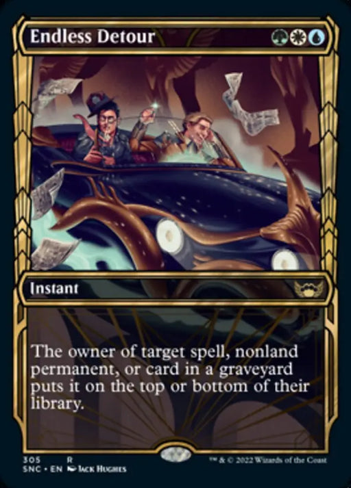 Endless Detour (Showcase Golden Age) [Streets of New Capenna] - MTG Single