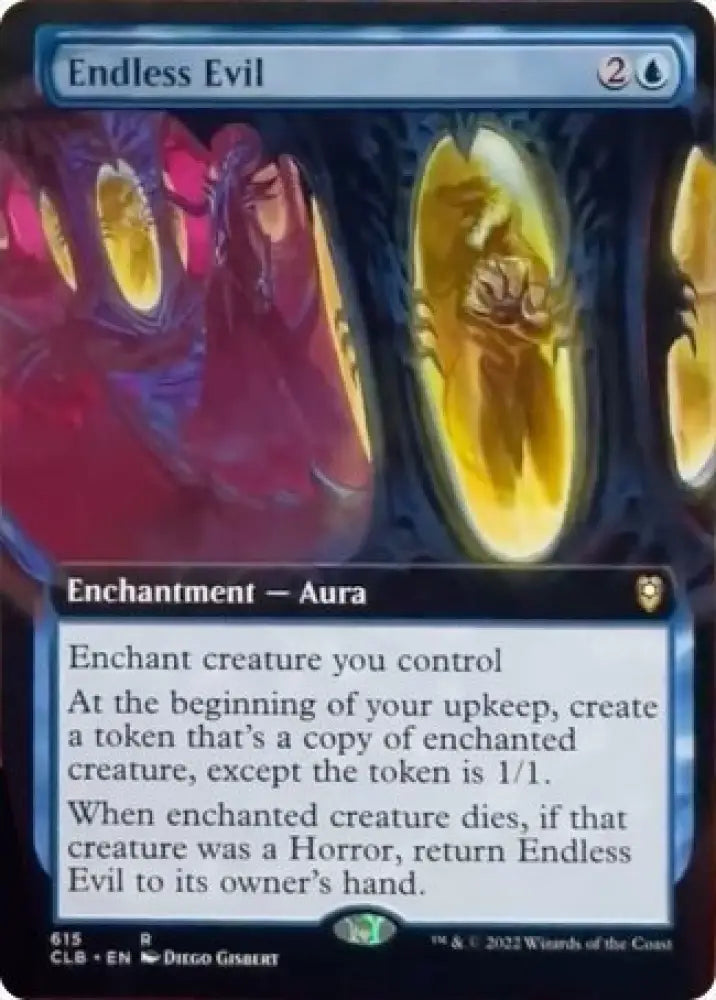 Endless Evil (Extended Art) [Commander Legends: Battle for Baldur’s Gate] - MTG Single