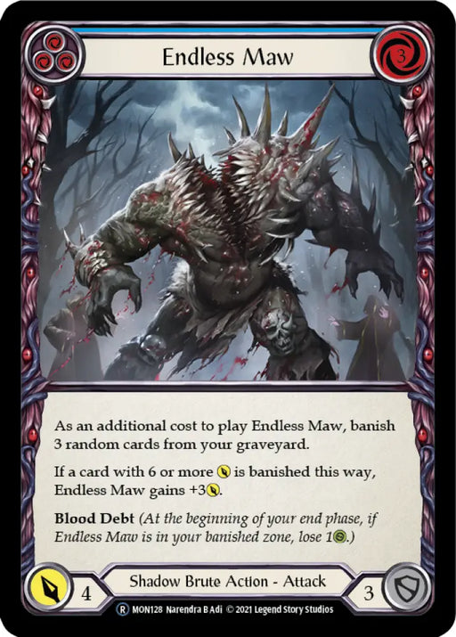 Endless Maw (Blue) [Monarch Unlimited] Unlimited Normal - Flesh And Blood Single