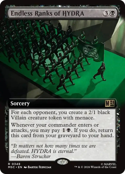 Endless Ranks of HYDRA (Extended Art) (348) [Marvel Super Heroes Commander]