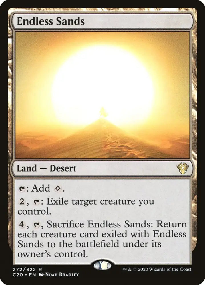 Endless Sands [Commander 2020] - MTG Single