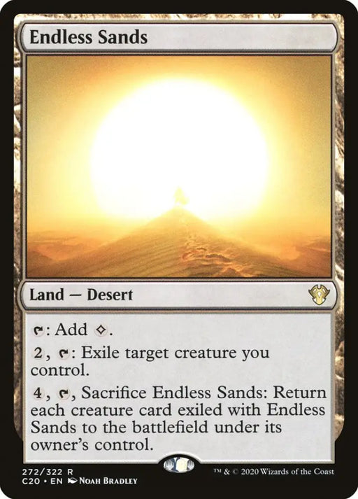 Endless Sands [Commander 2020] - MTG Single