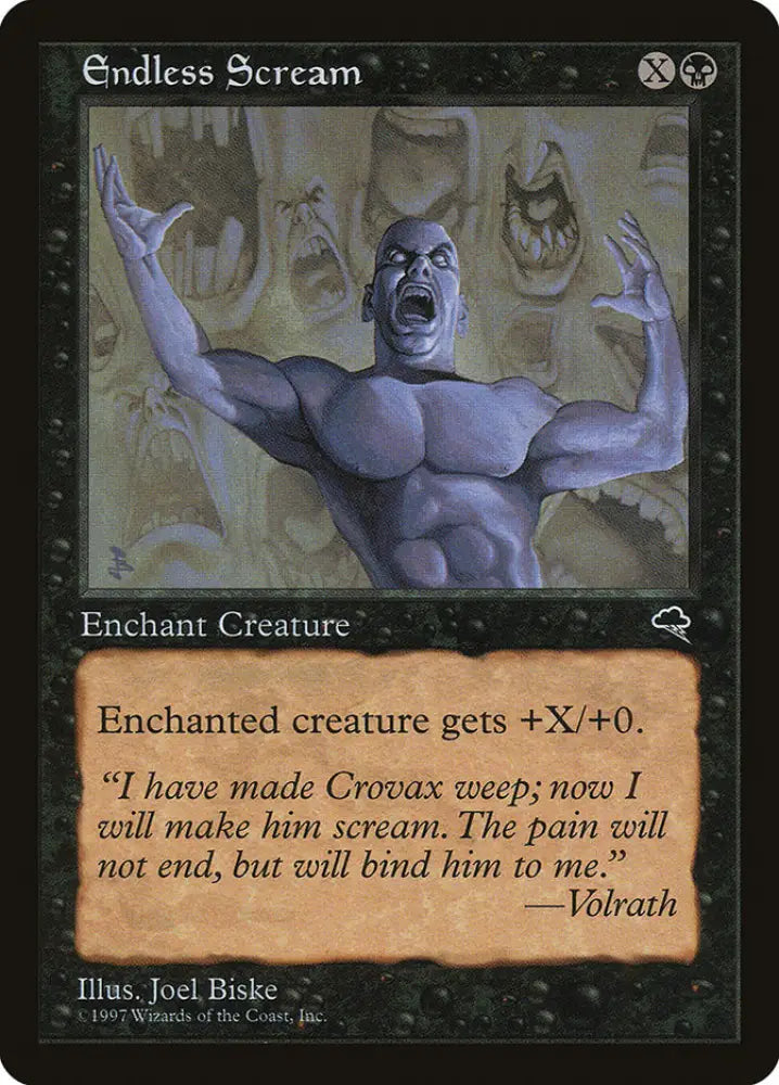 Endless Scream [Tempest] - MTG Single