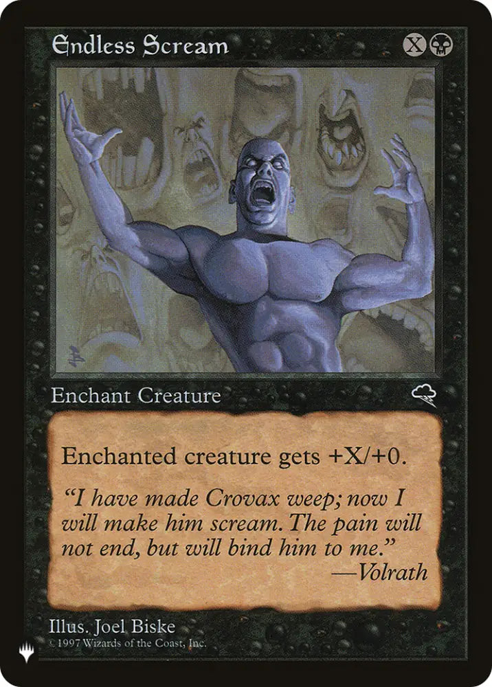 Endless Scream [The List] - MTG Single