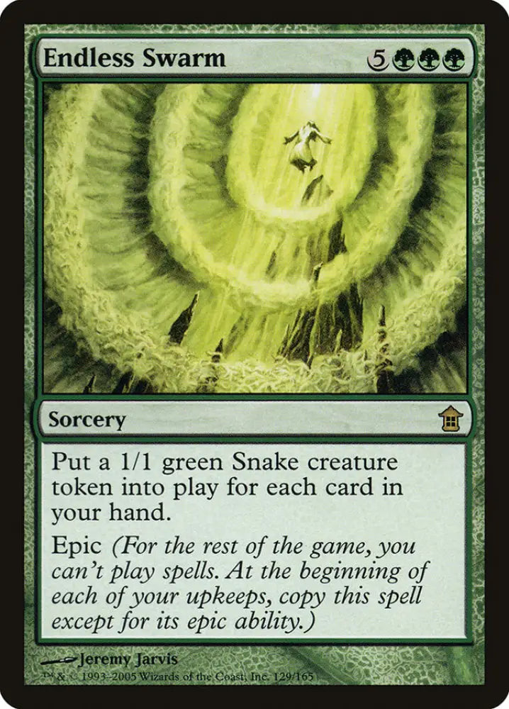 Endless Swarm [Saviors of Kamigawa] - MTG Single
