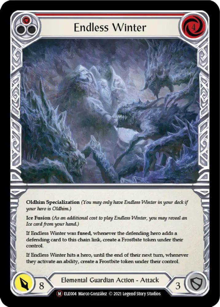 Endless Winter [Tales of Aria Unlimited] Unlimited Normal - Flesh And Blood Single
