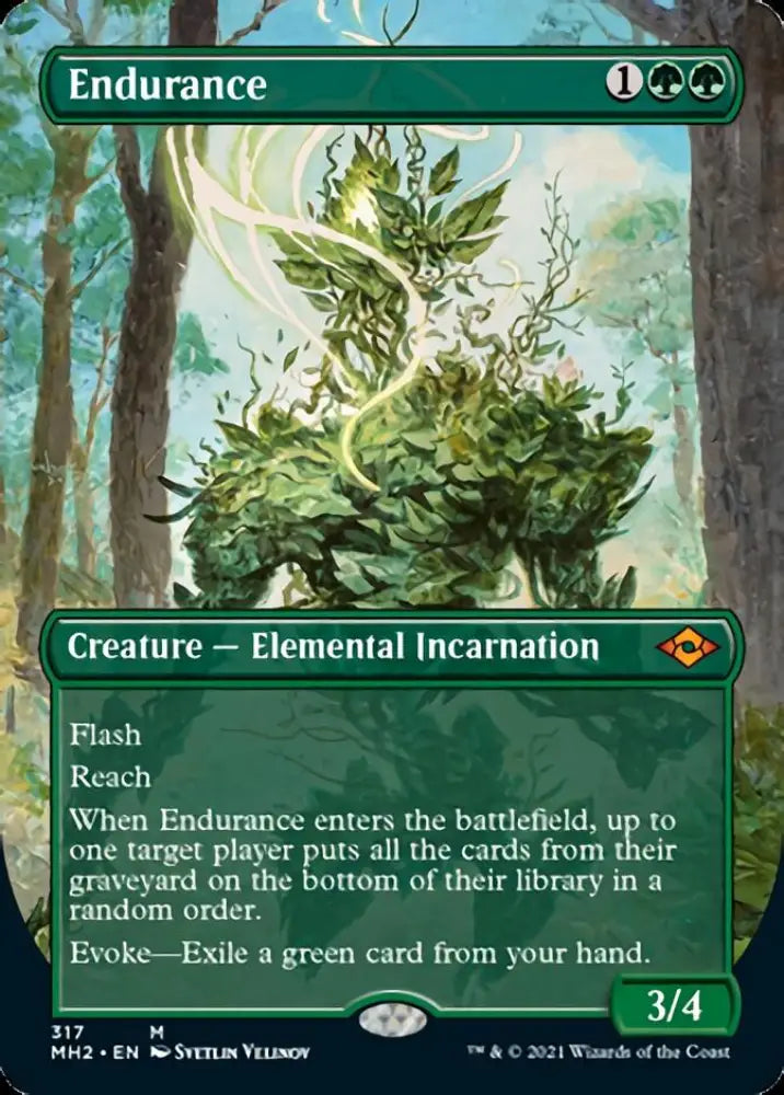 Endurance (Borderless Alternate Art) [Modern Horizons 2] - MTG Single
