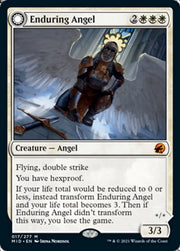 Enduring Angel // Angelic Enforcer [Innistrad: Midnight Hunt] - MTG Single