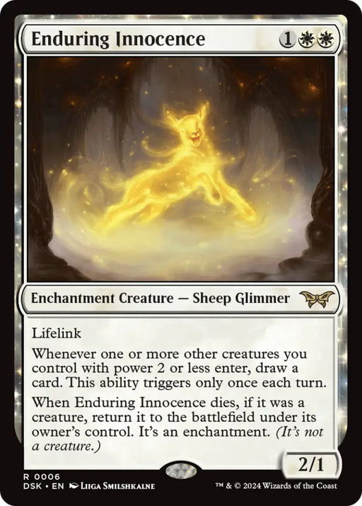 Enduring Innocence [Duskmourn: House of Horror] - MTG Single