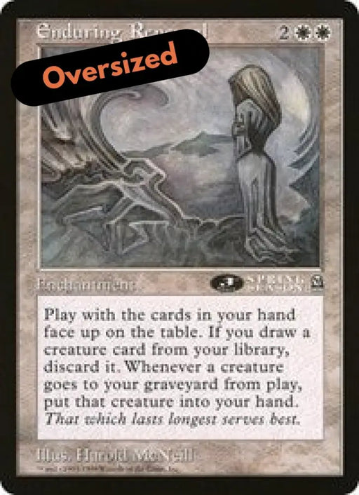 Enduring Renewal (Oversized) [Oversize Cards] - MTG Single