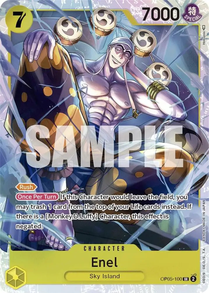 Enel (100) (OP05-100) [Awakening of the New Era]