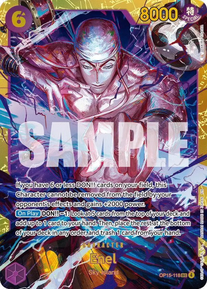 Enel (OP15-118) [Adventure on Kami's Island]