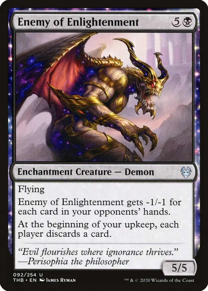 Enemy of Enlightenment [Theros Beyond Death] - MTG Single