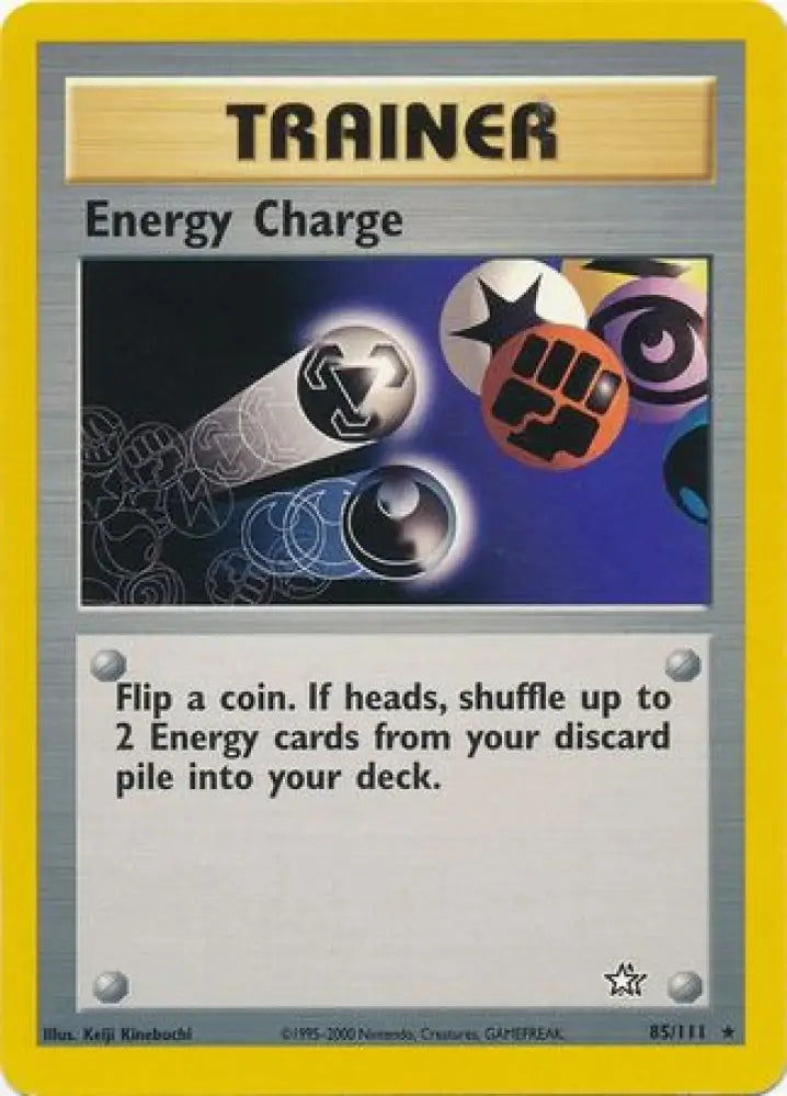 Energy Charge (85/111) [Neo Genesis Unlimited] - Pokemon Single