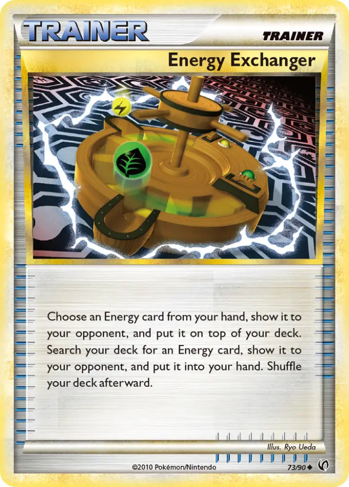 Energy Exchanger (73/90) [HeartGold & SoulSilver: Undaunted] - Pokemon Single