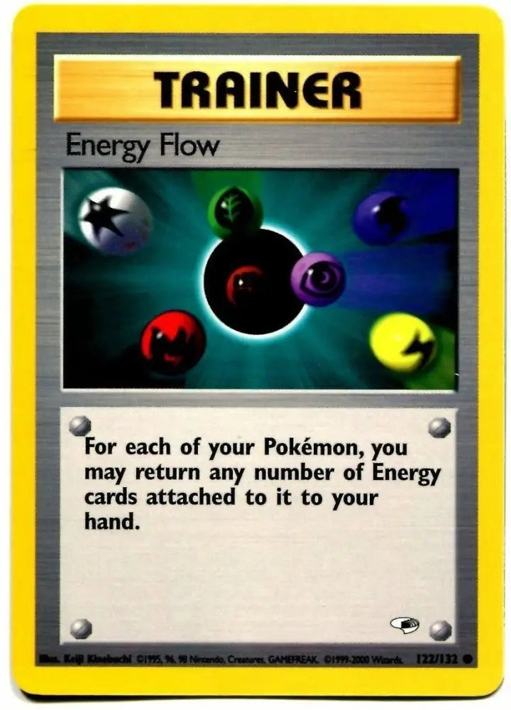 Energy Flow (122/132) [Gym Heroes Unlimited] - Pokemon Single