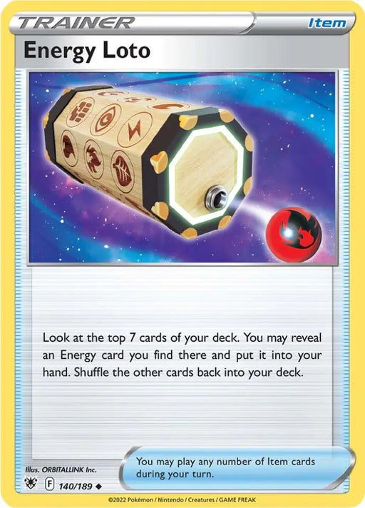 Energy Loto (140/189) [Sword & Shield: Astral Radiance] - Pokemon Single