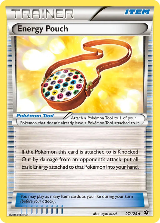 Energy Pouch (97/124) [XY: Fates Collide] - Pokemon Single
