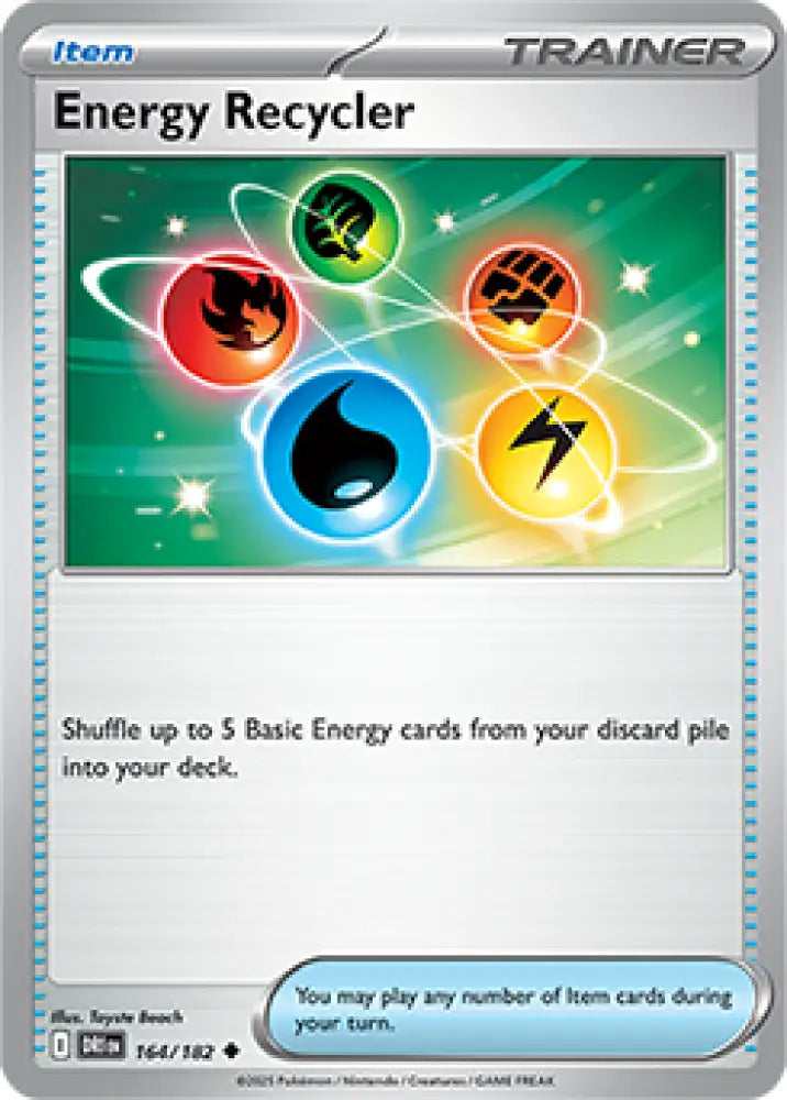 Energy Recycler - 164/182 [SV10: Destined Rivals] - Pokemon Single