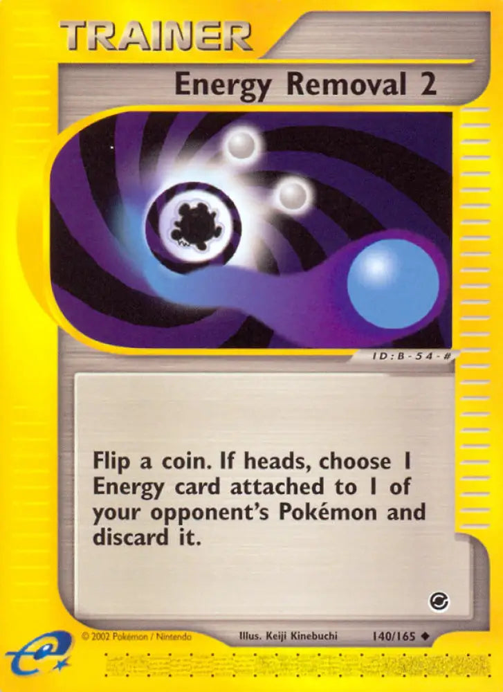 Energy Removal 2 (140/165) [Expedition: Base Set] - Pokemon Single