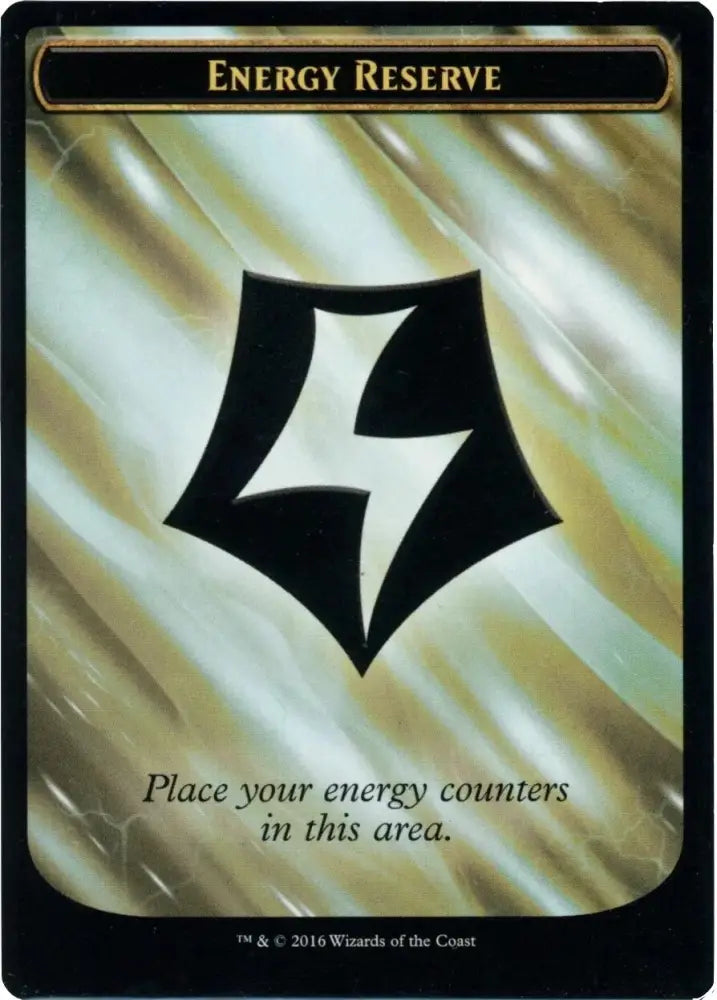 Energy Reserve Token [Aether Revolt Tokens] - MTG Single