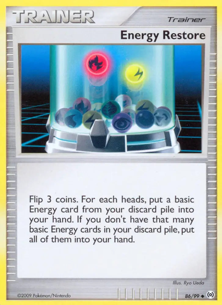 Energy Restore (86/99) [Platinum: Arceus] - Pokemon Single