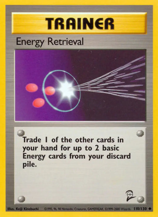 Energy Retrieval (110/130) [Base Set 2] - Pokemon Single