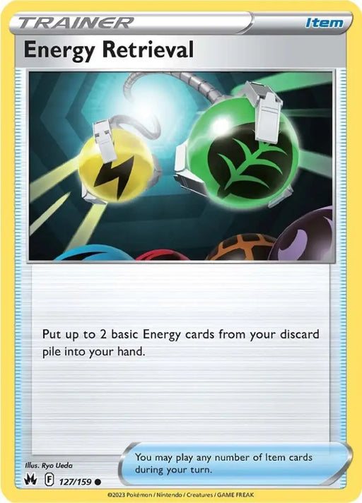 Energy Retrieval (127/159) [Sword & Shield: Crown Zenith] - Pokemon Single