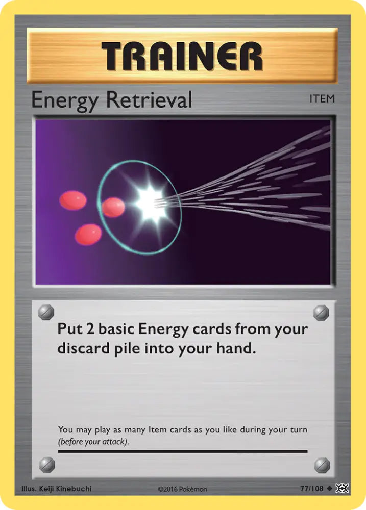 Energy Retrieval (77/108) [XY: Evolutions] - Pokemon Single