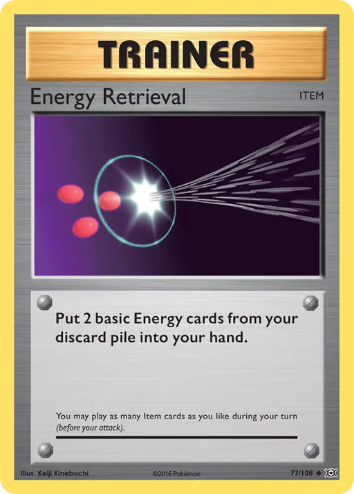 Energy Retrieval (77/108) [XY: Evolutions] - Pokemon Single