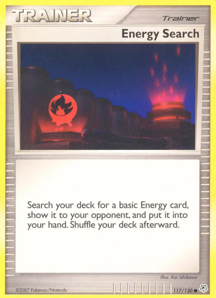Energy Search (117/130) [Diamond & Pearl: Base Set] - Pokemon Single