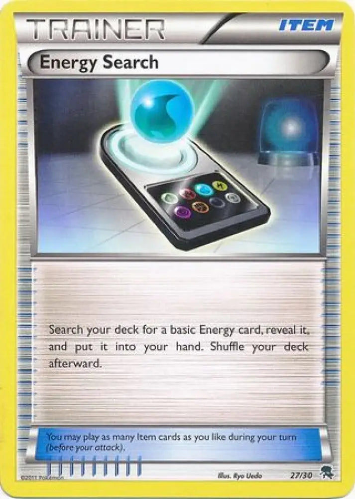 Energy Search (27/30) [Black & White: Trainer Kit - Zoroark] - Pokemon Single