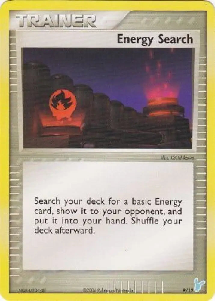 Energy Search (9/12) [EX: Trainer Kit 2 - Minun] - Pokemon Single