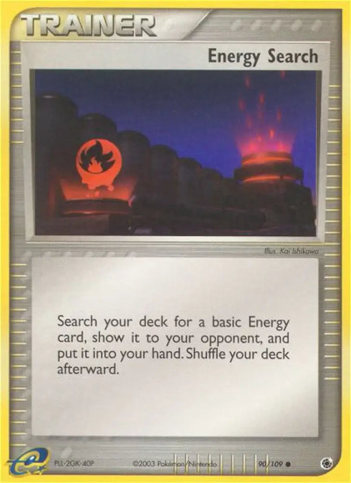 Energy Search (90/109) [EX: Ruby & Sapphire] - Pokemon Single
